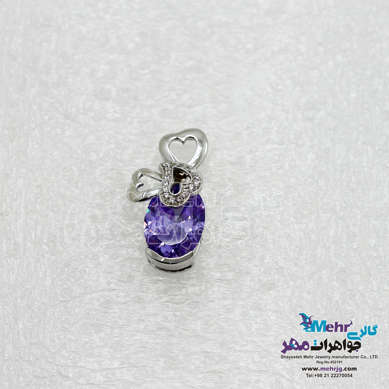 آویز طلا - طرح قلب