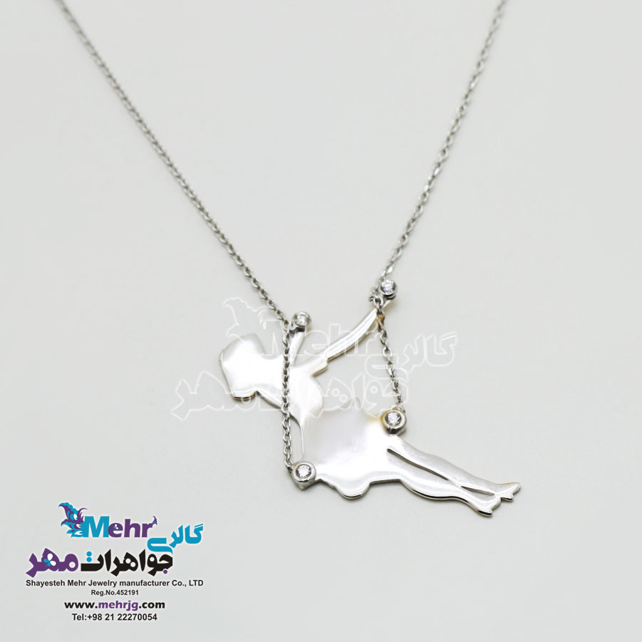 گردنبند طلا - طرح تاب بازی