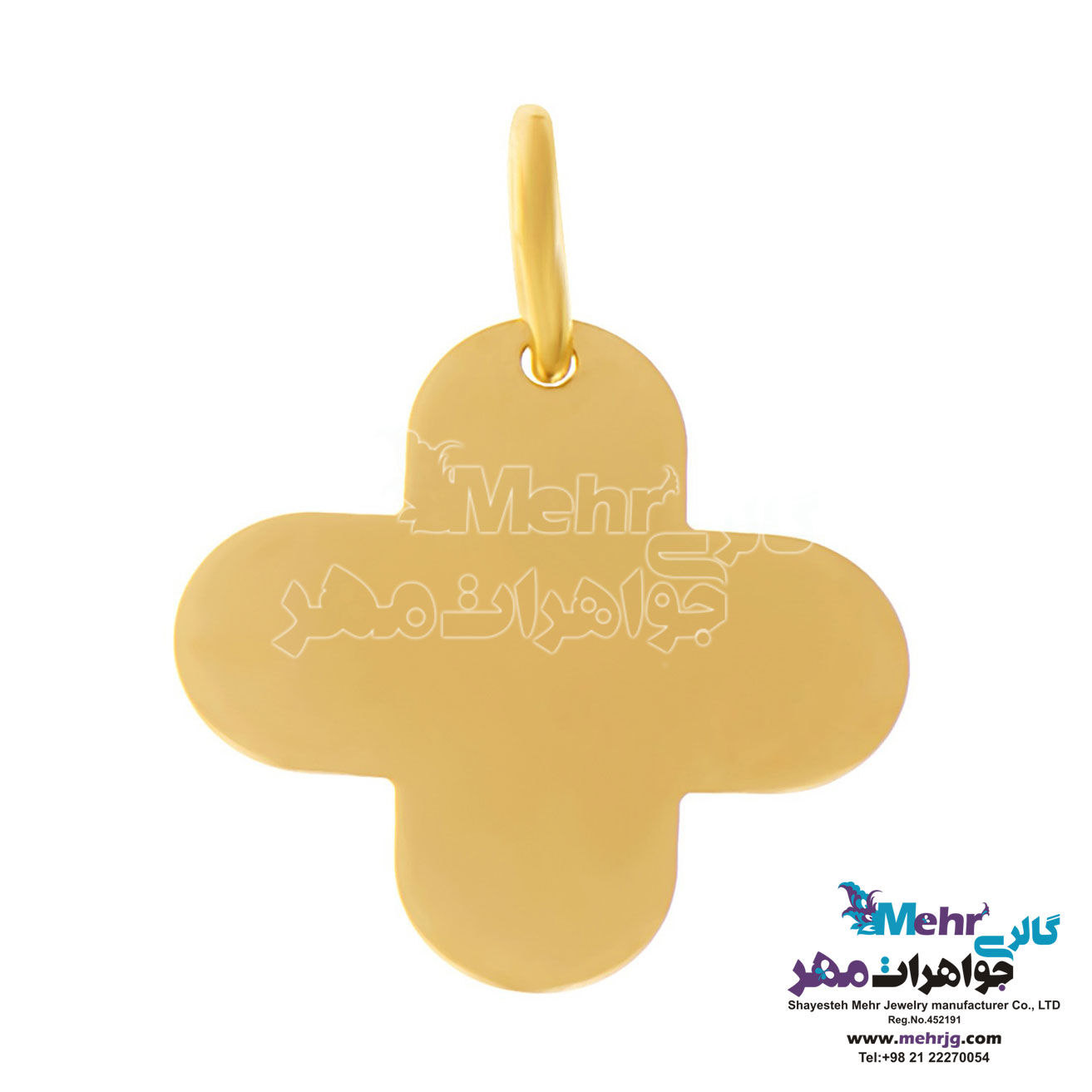 آویز طلا - طرح ون کلیف