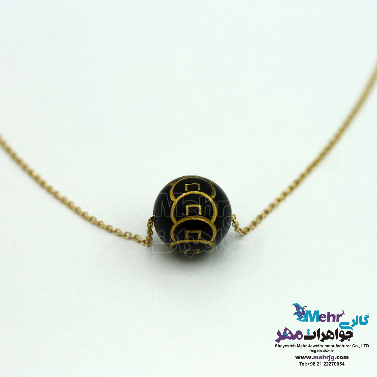 گردنبند طلا - طرح انیکس طلاکوب