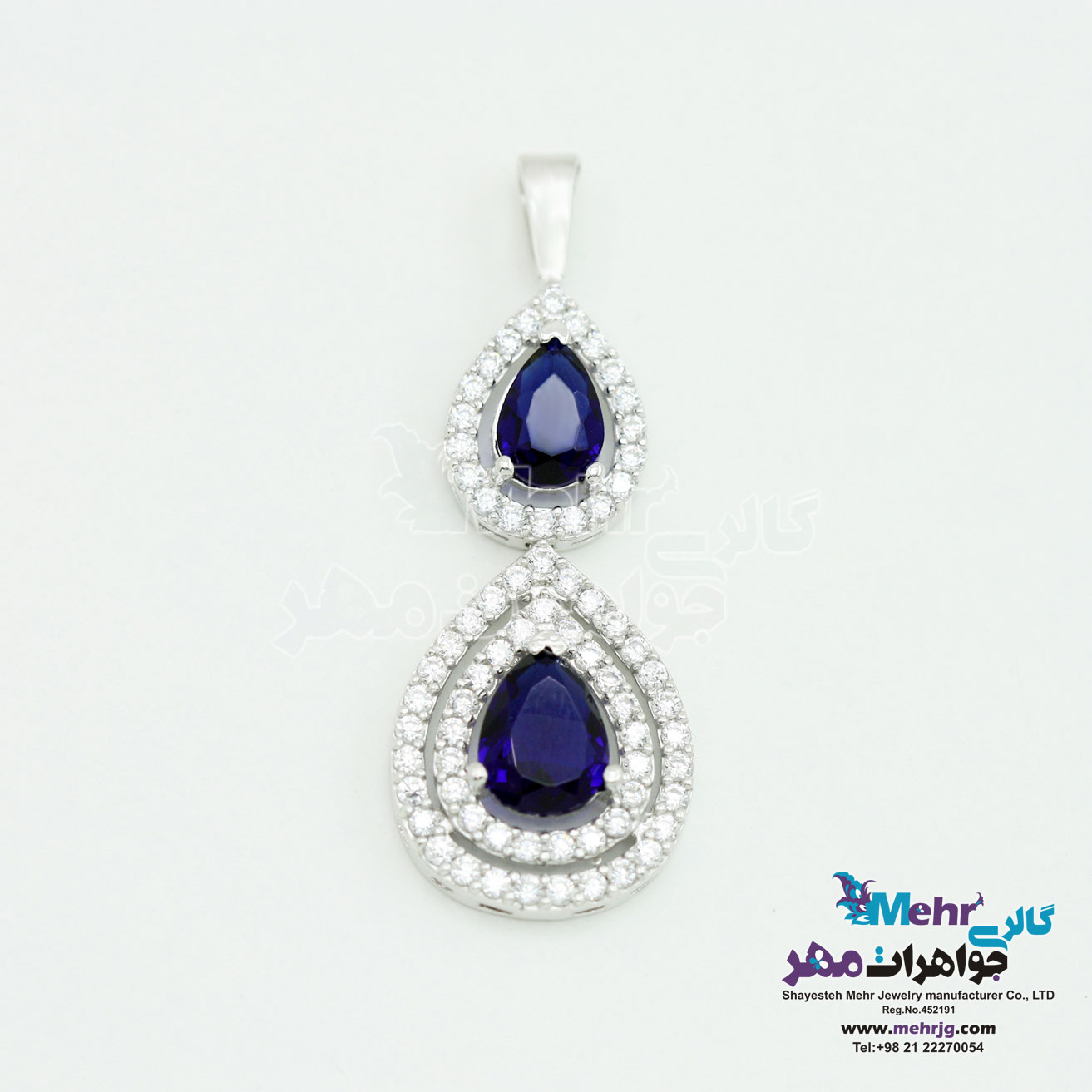 آویز طلا - طرح اشک