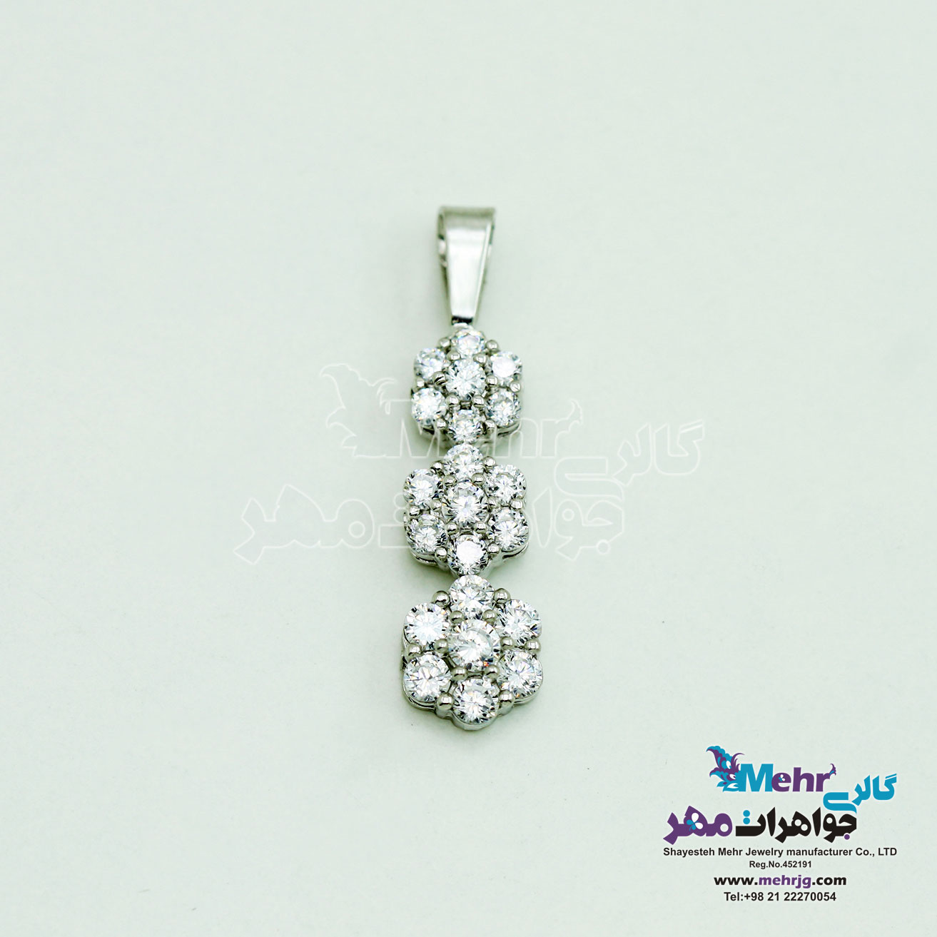 آویز طلا - طرح فلاور