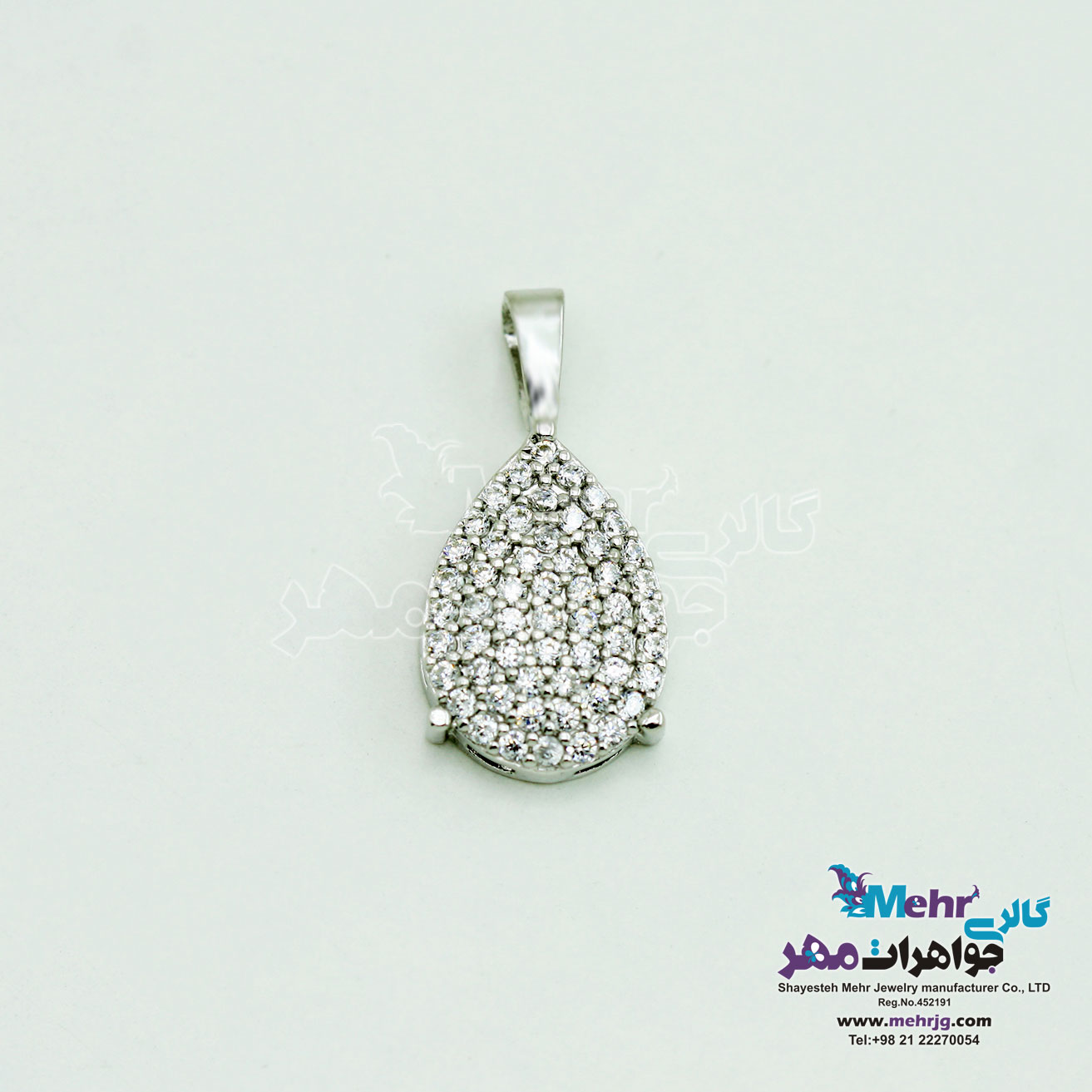 آویز طلا - طرح قطره