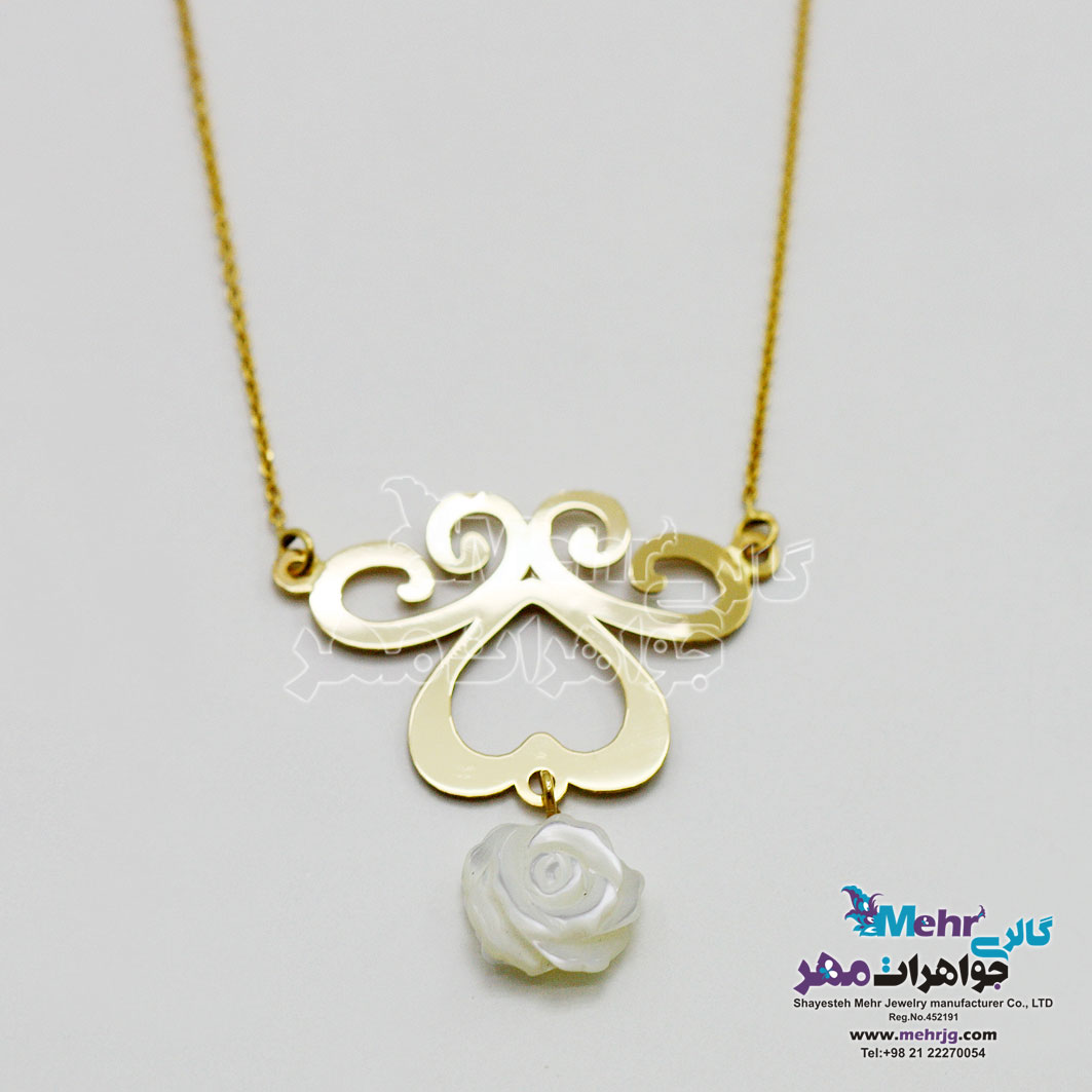 گردنبند طلا - طرح اسپیرال