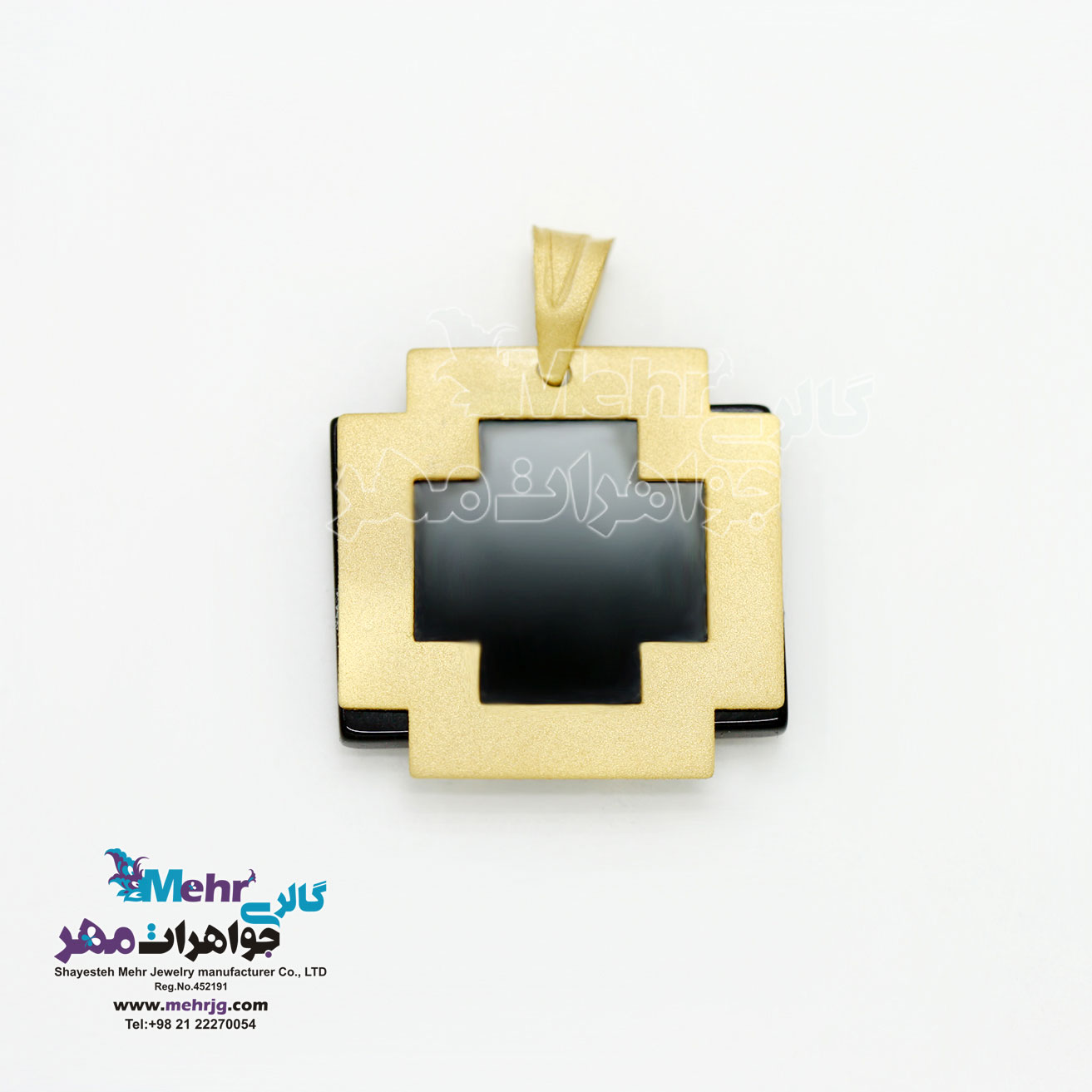 آویز طلا - طرح پلاس