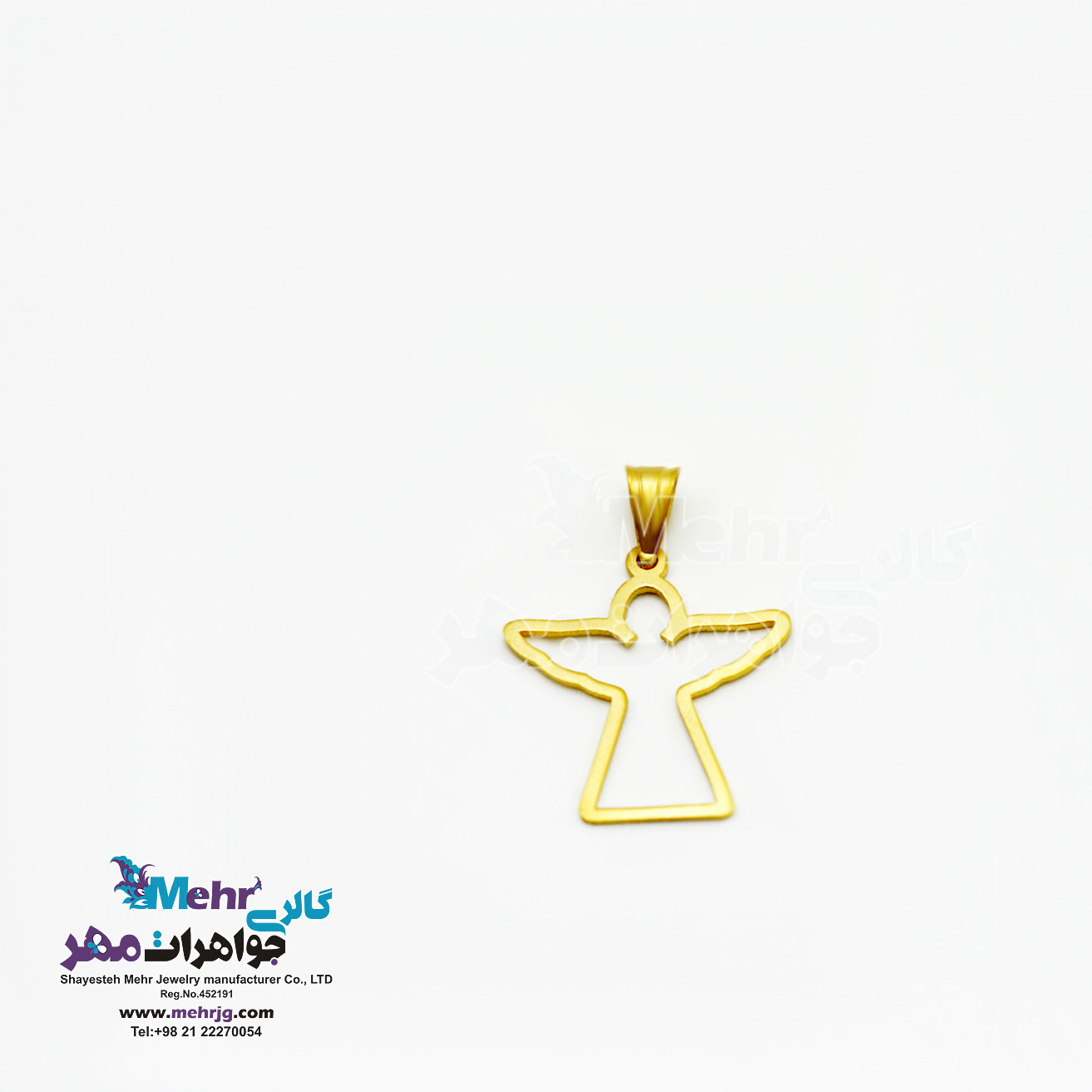 آویز طلا - طرح فرشته