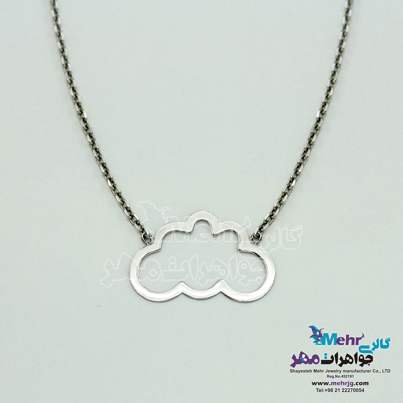گردنبند طلا - طرح ابر
