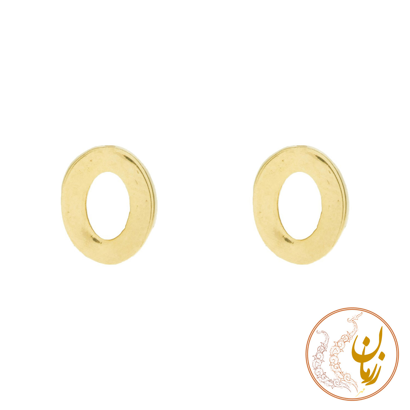 گوشواره طلا - طرح هندسی