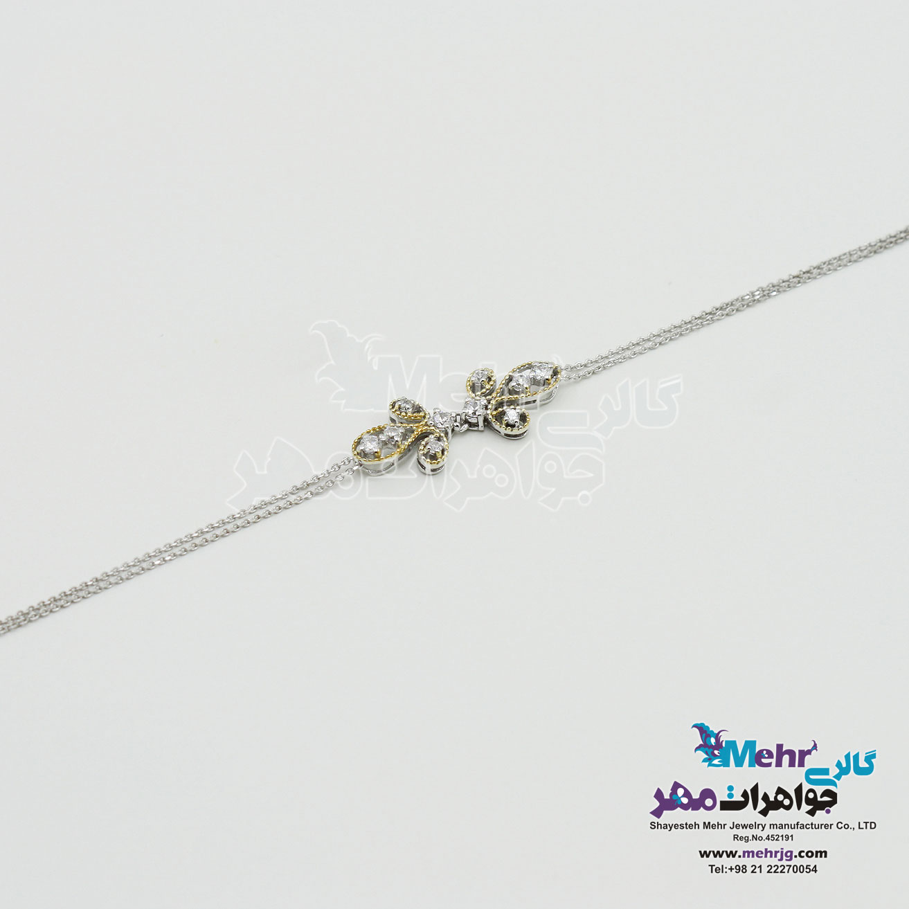 دستبند طلا - طرح قطره