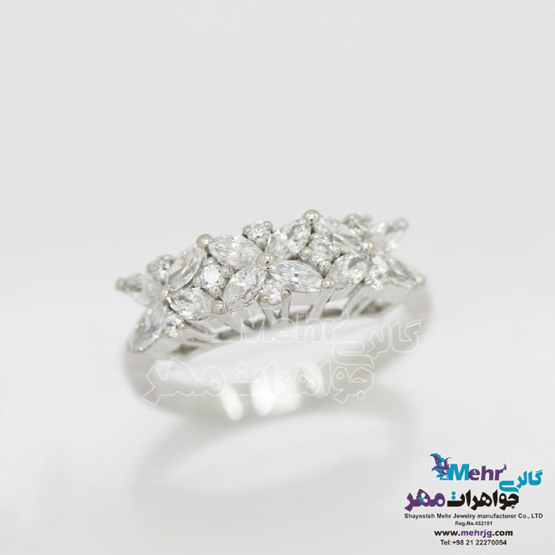 انگشتر طلا - طرح مارکیز