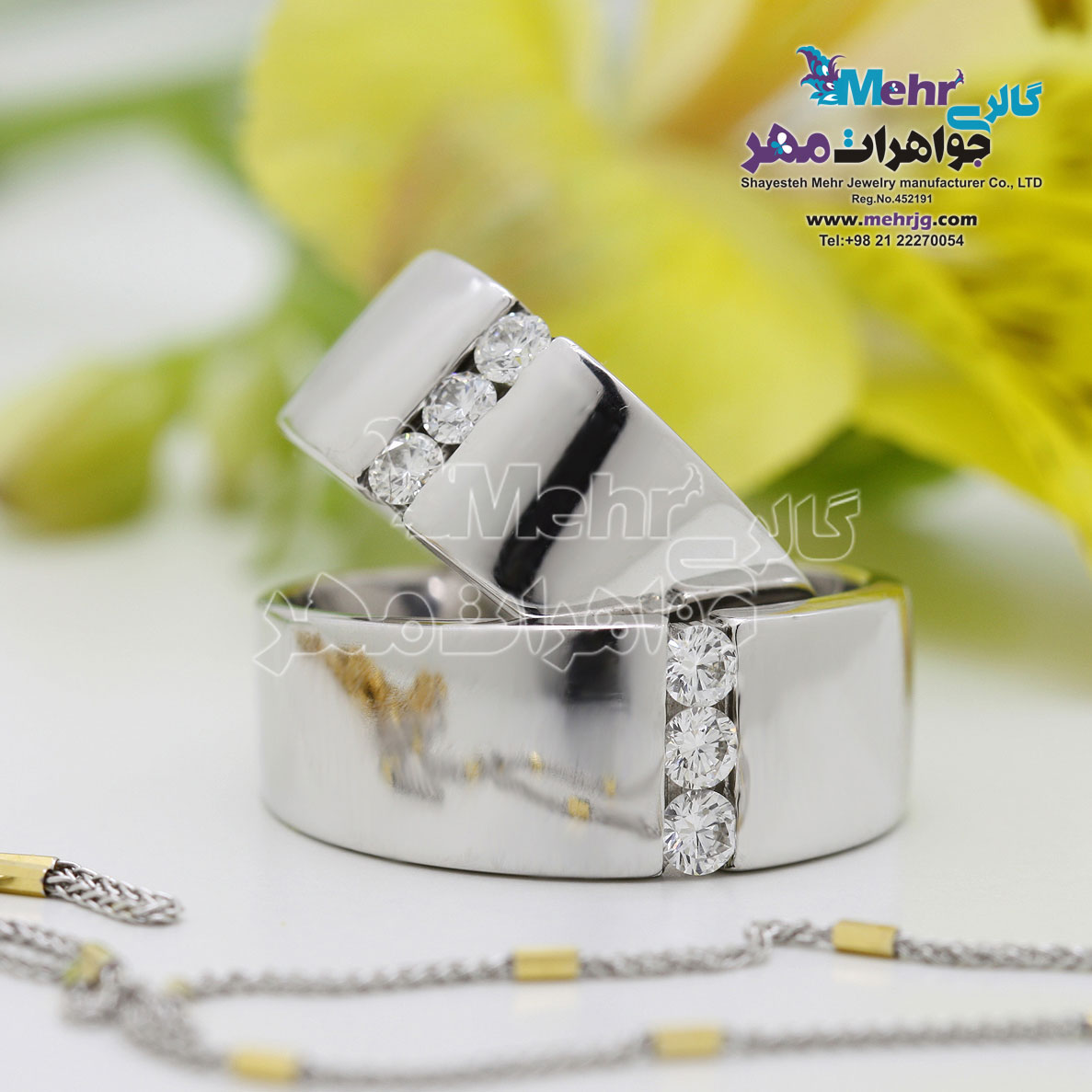 انگشتر جواهر - طرح رینگ