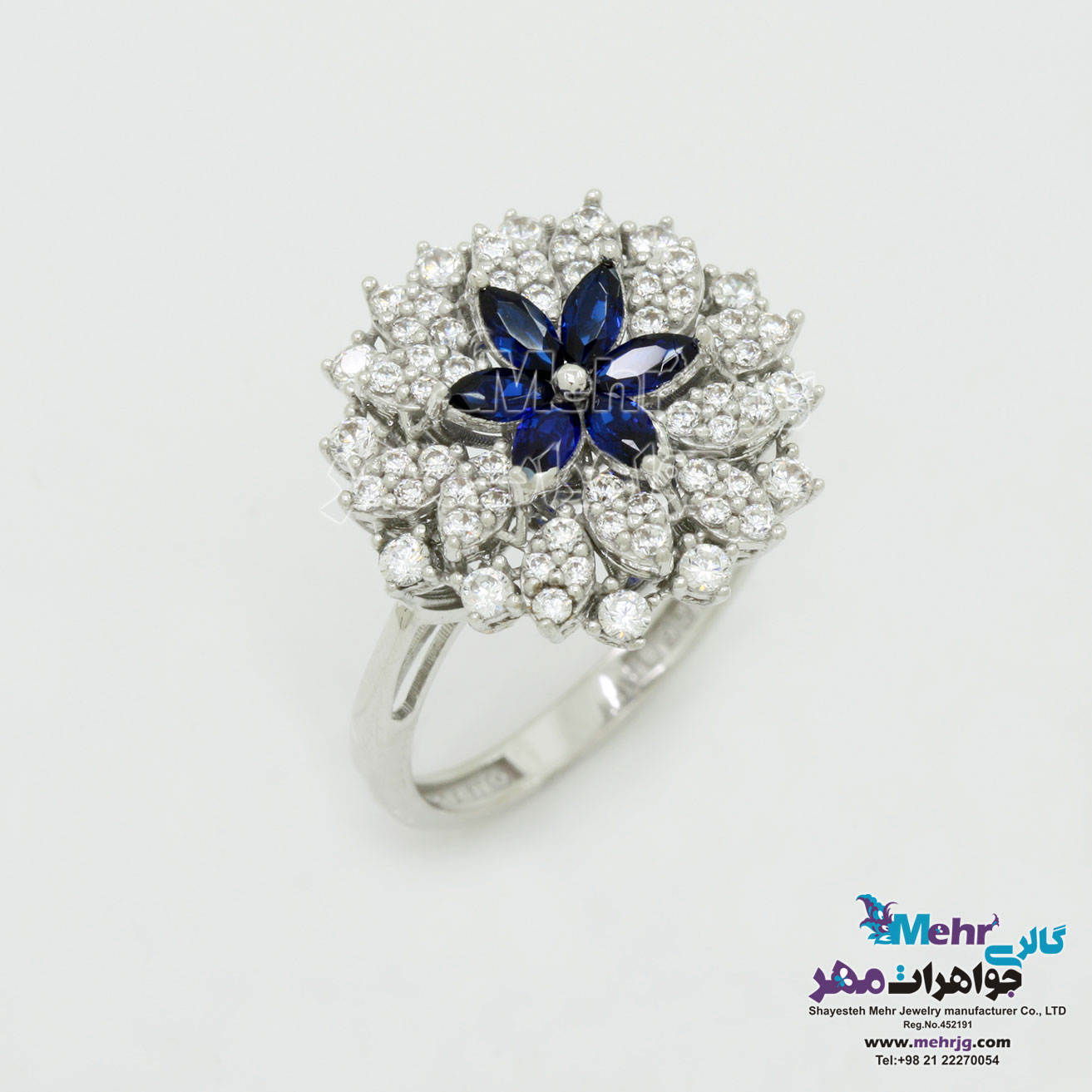 انگشتر طلا - طرح مارکیز