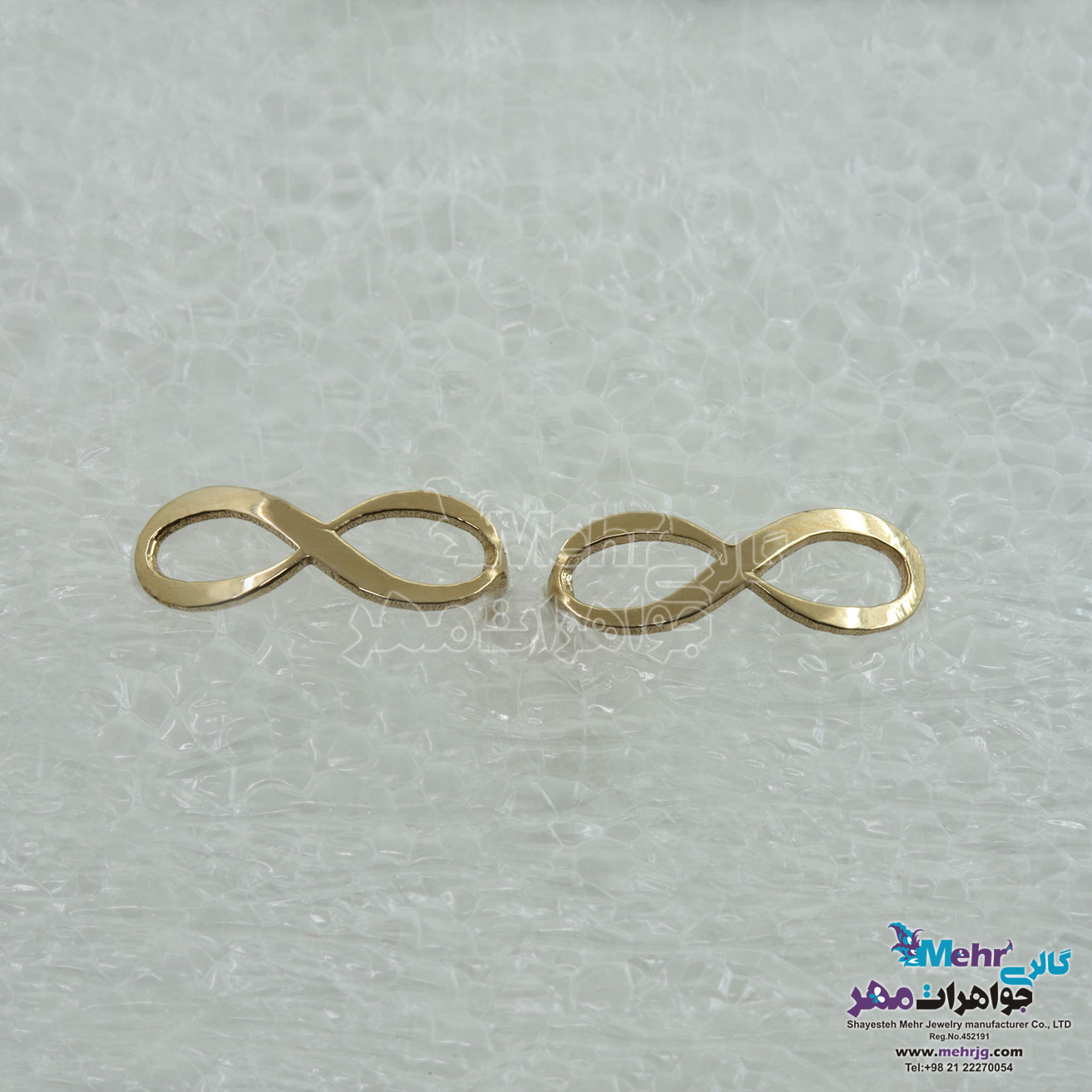 گوشواره طلا - طرح بی‌نهایت