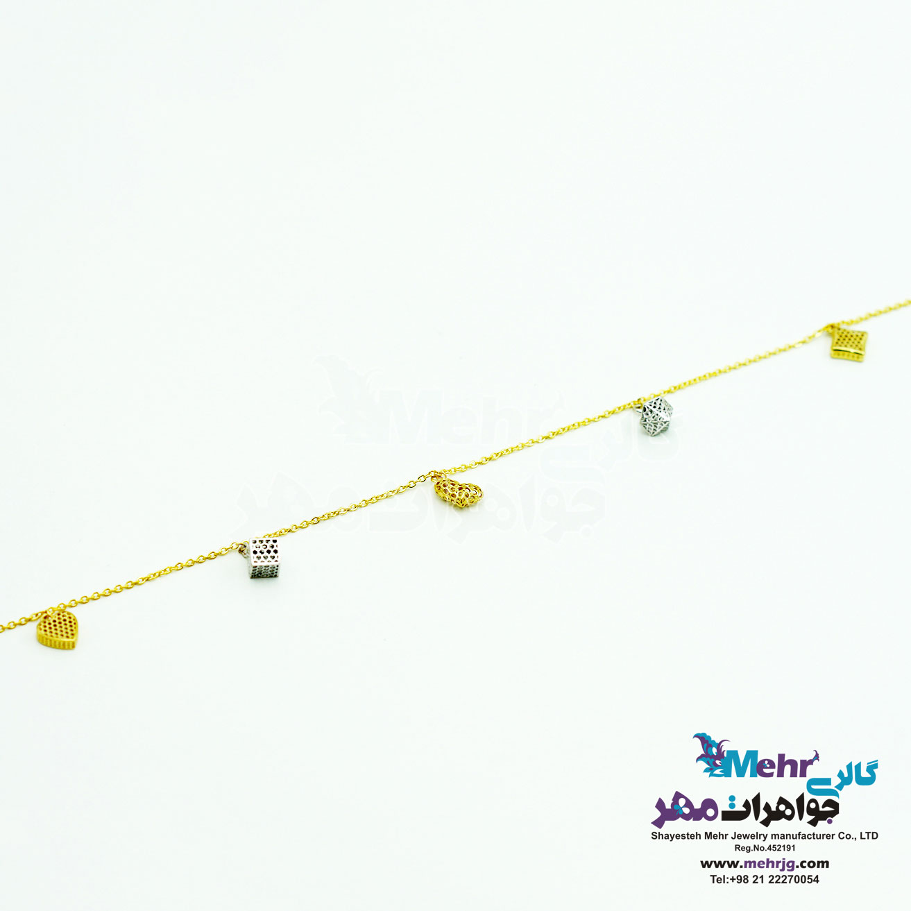 پابند طلا - طرح توری