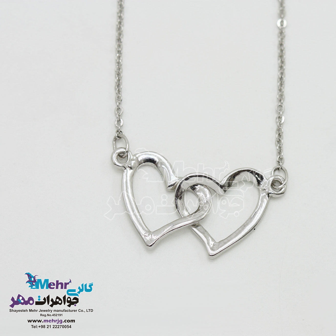 گردنبند طلا - طرح قلب