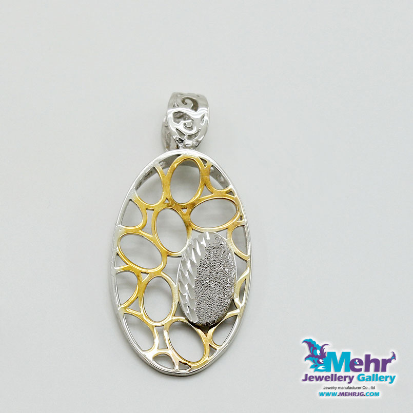 آویز طلا - طرح هندسی