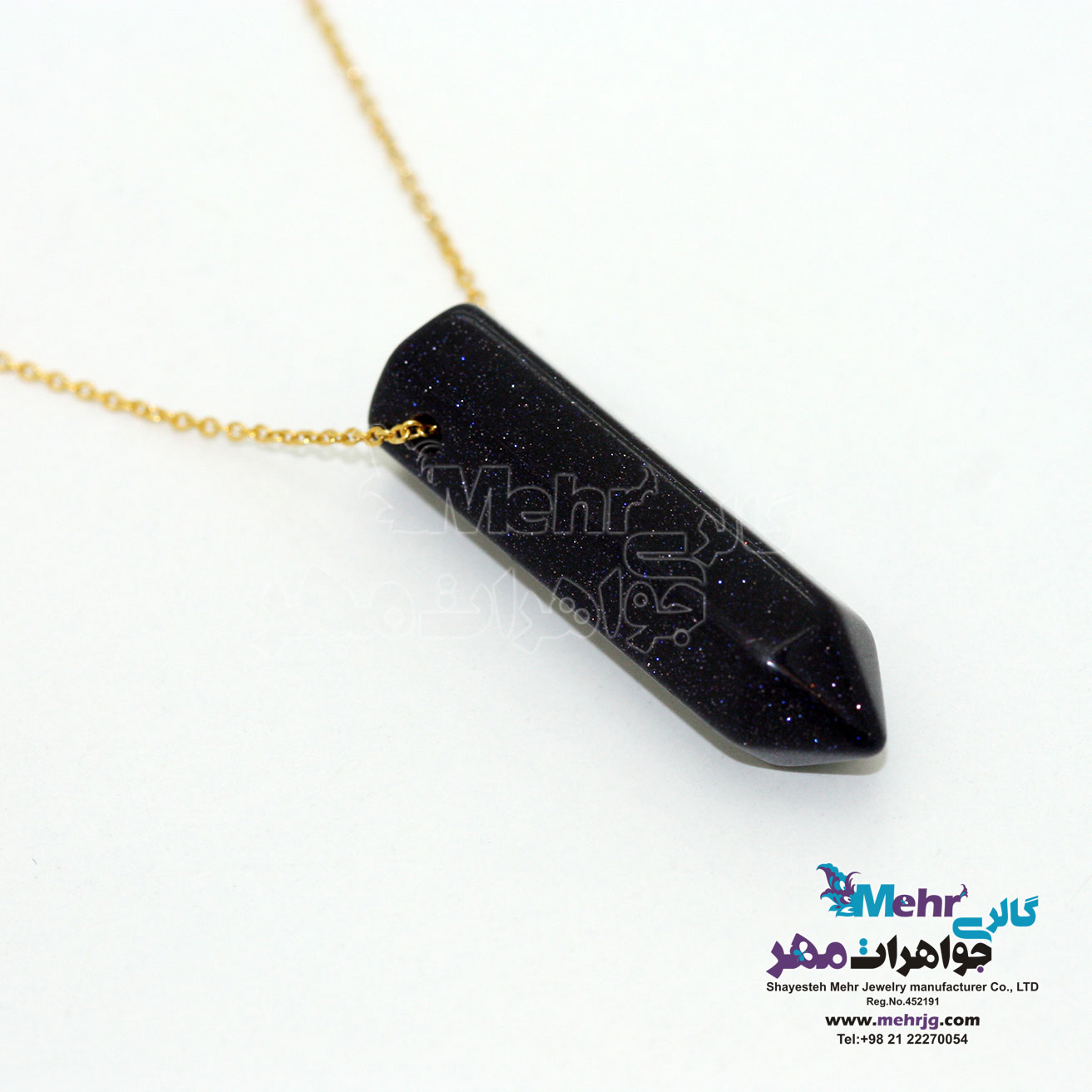 گردنبند طلا - طرح مداد
