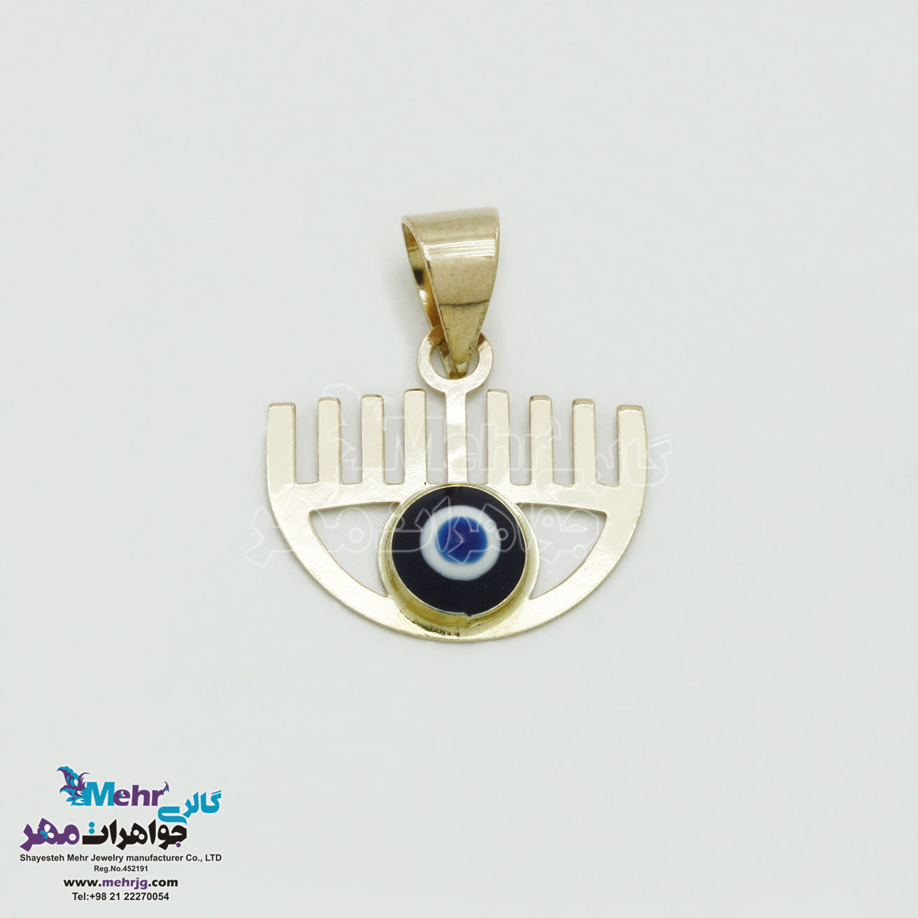 آویز طلا - طرح چشم‌