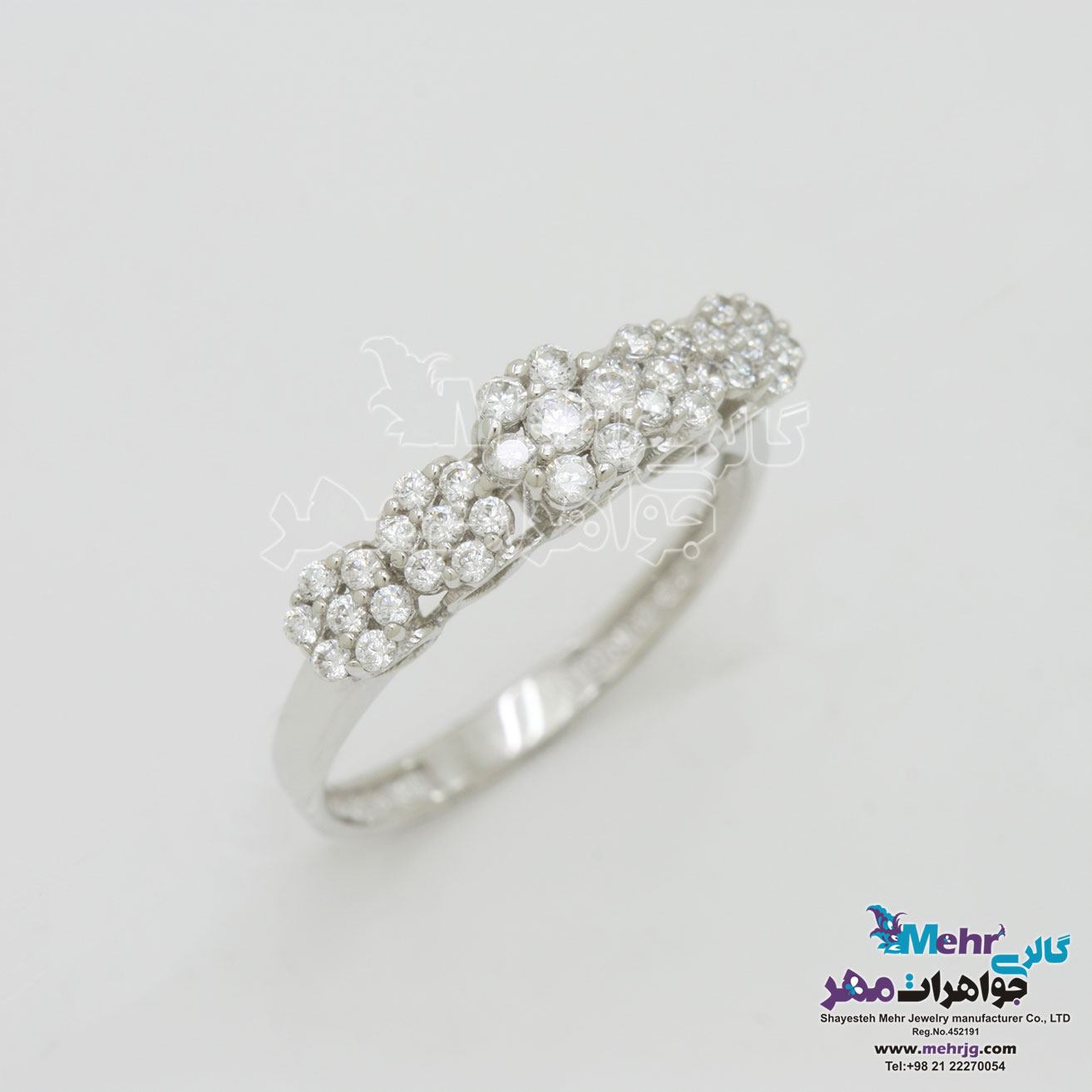انگشتر طلا - طرح فلاور