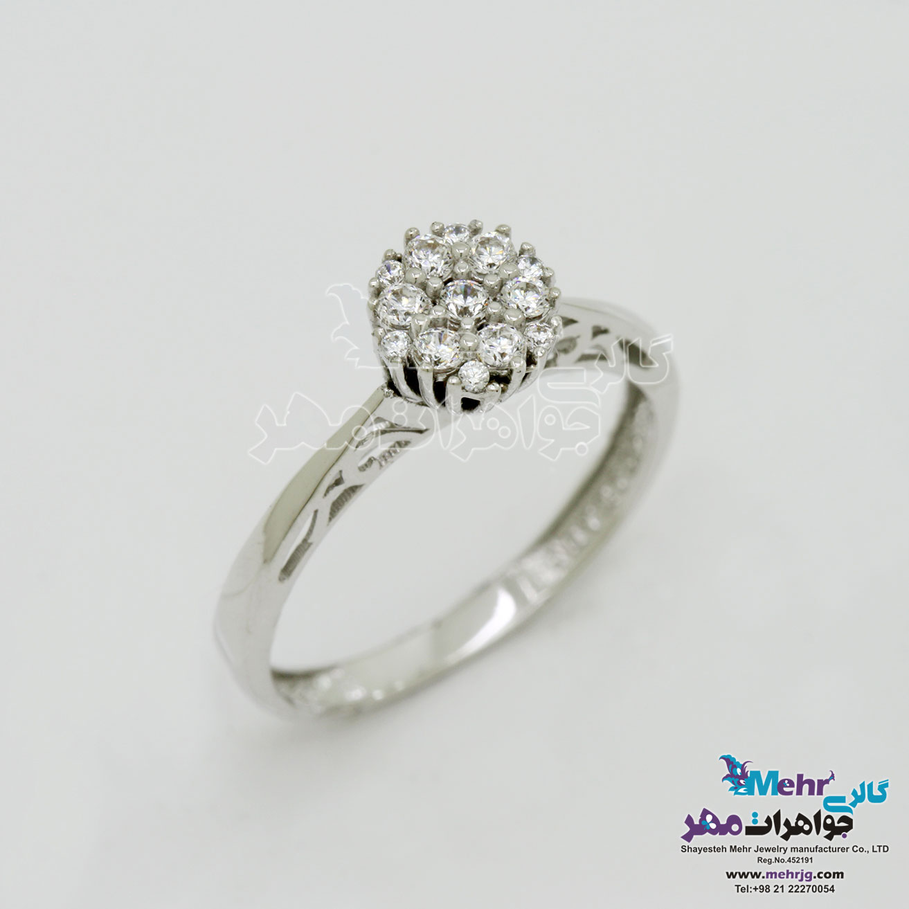 انگشتر طلا - طرح فلاور