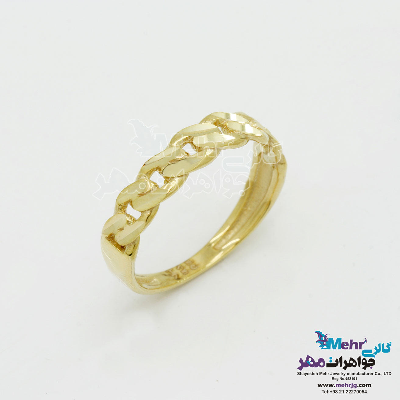 انگشتر طلا - طرح کارتیه