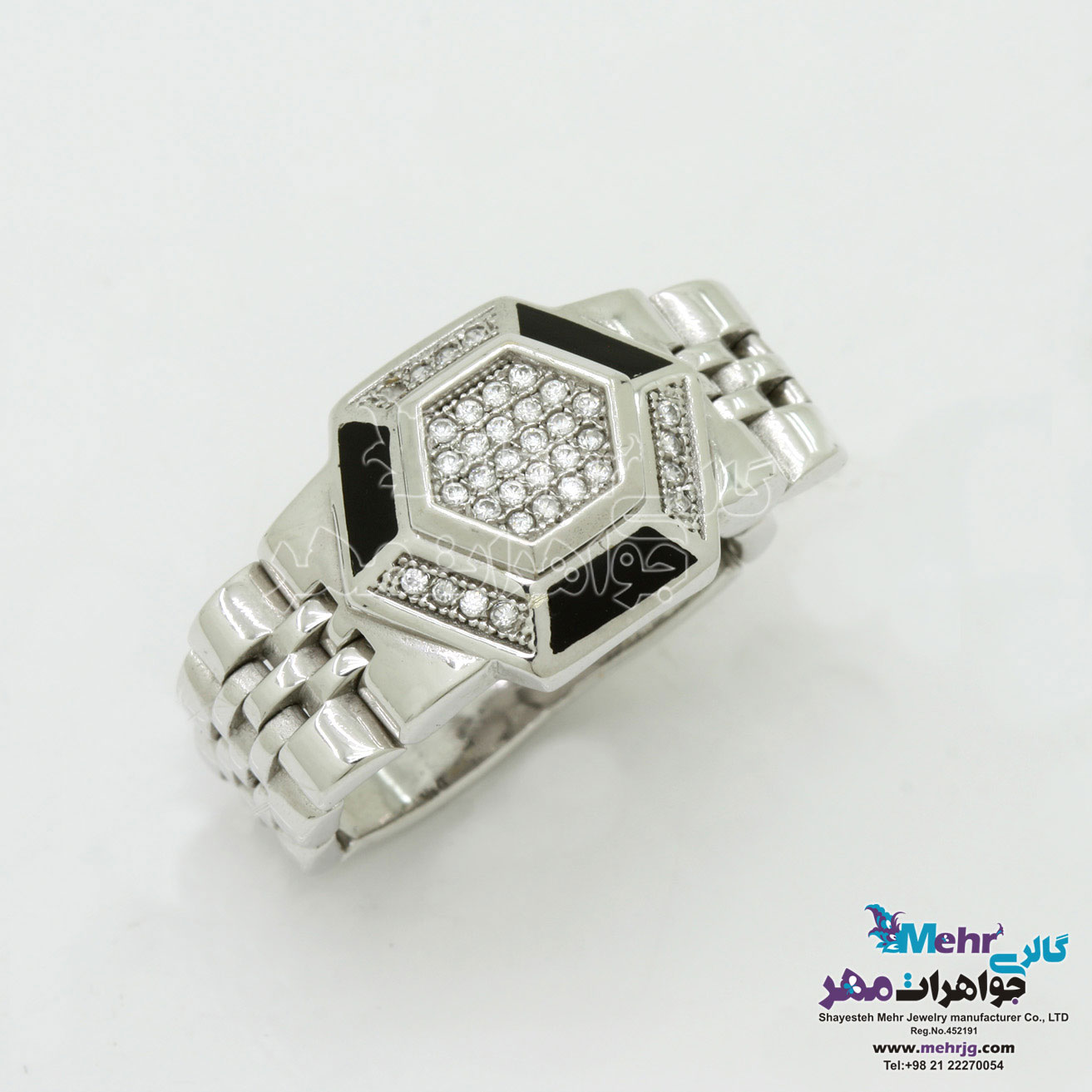 انگشتر جواهر - طرح رولکس