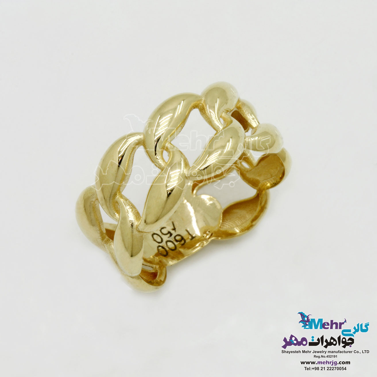 انگشتر طلا - طرح کارتیه