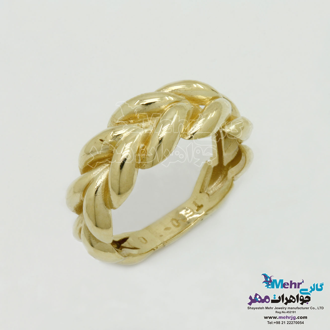 انگشتر طلا - طرح کارتیه