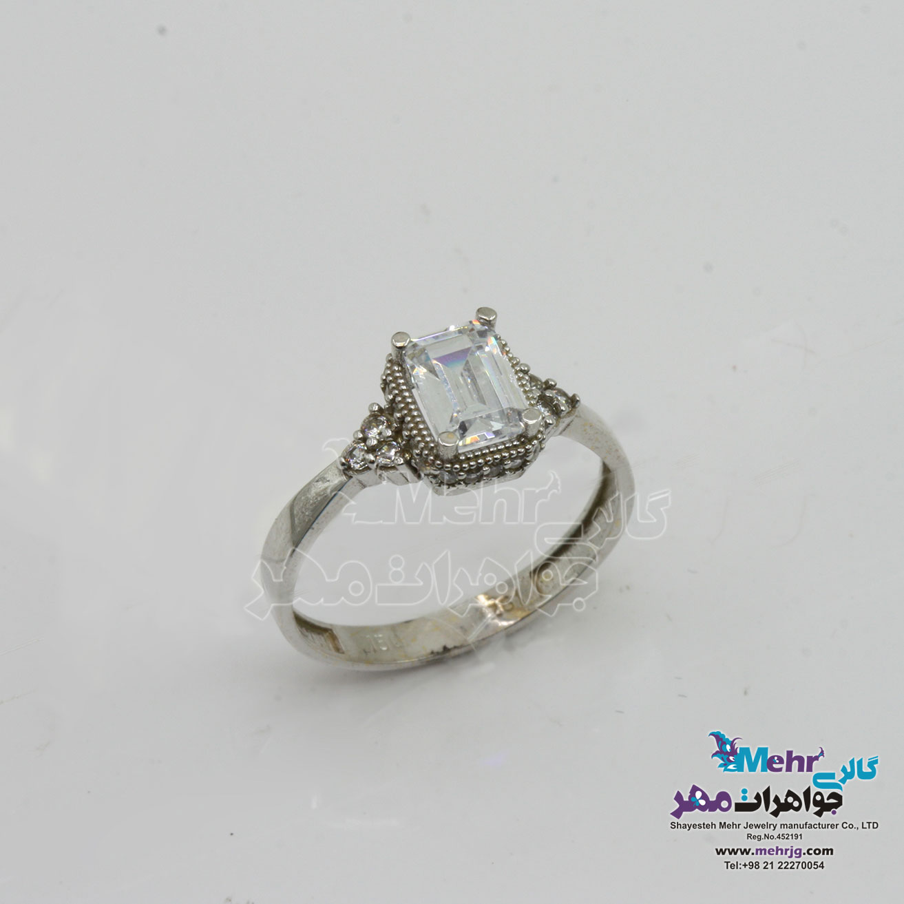 انگشتر طلا - طرح هندسی