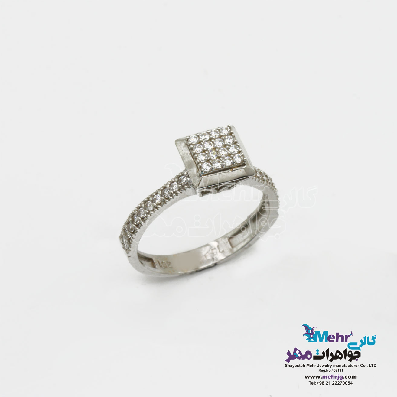 انگشتر طلا - طرح هندسی
