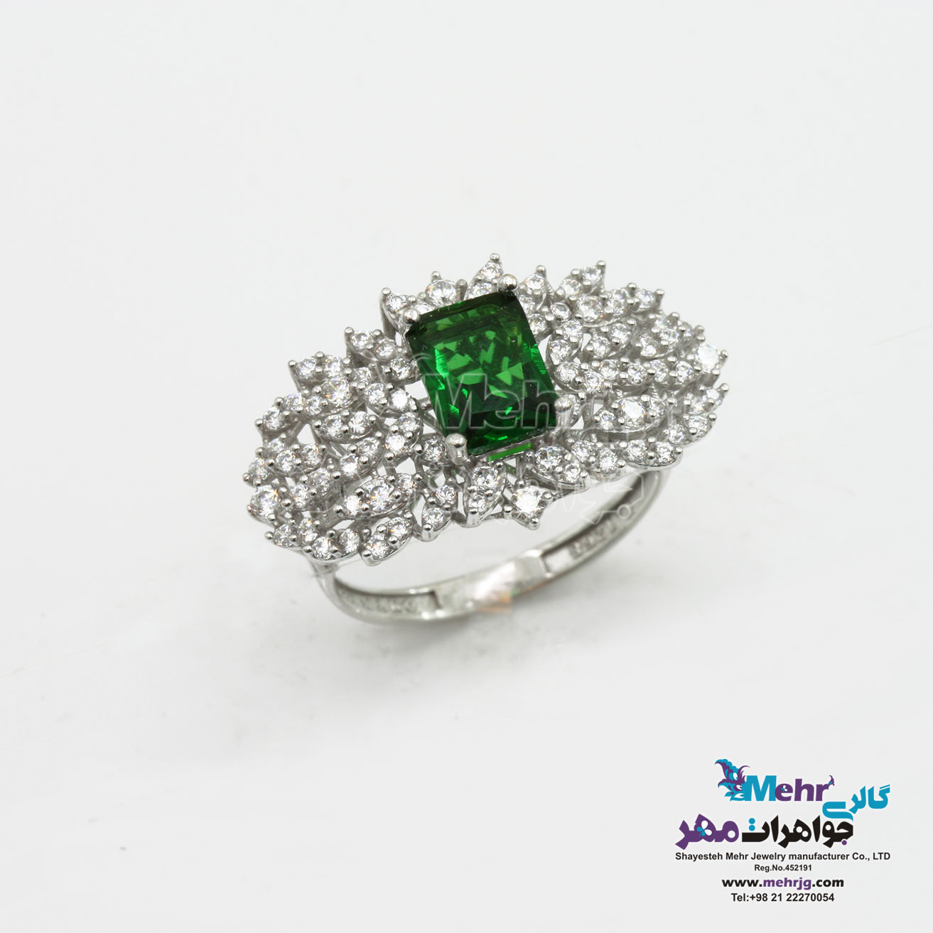 انگشتر طلا - طرح خوشه