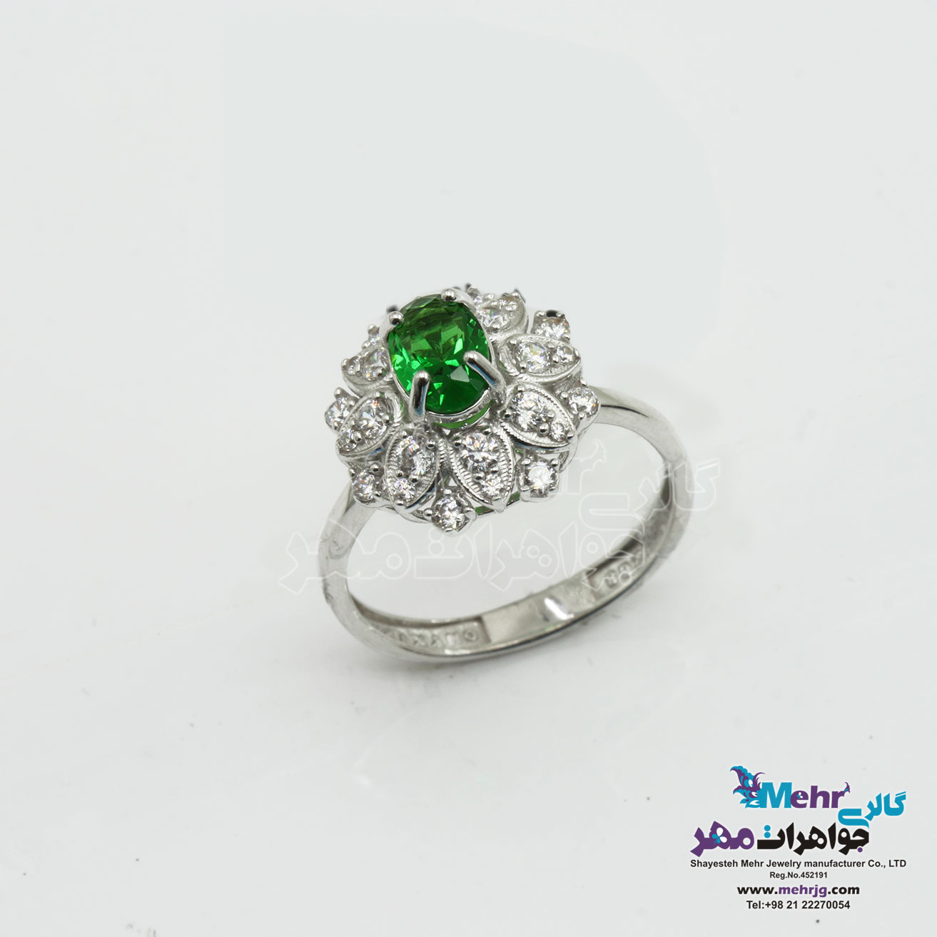 انگشتر طلا - طرح گل