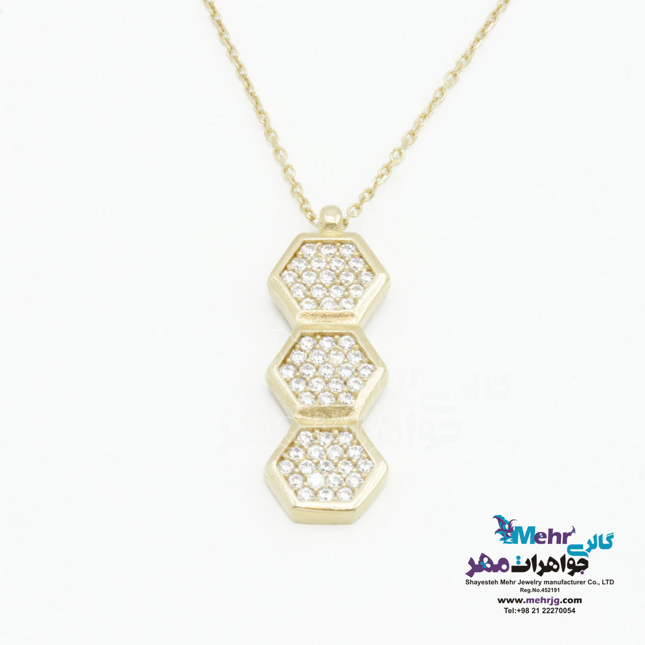 گردنبند طلا - طرح کندو