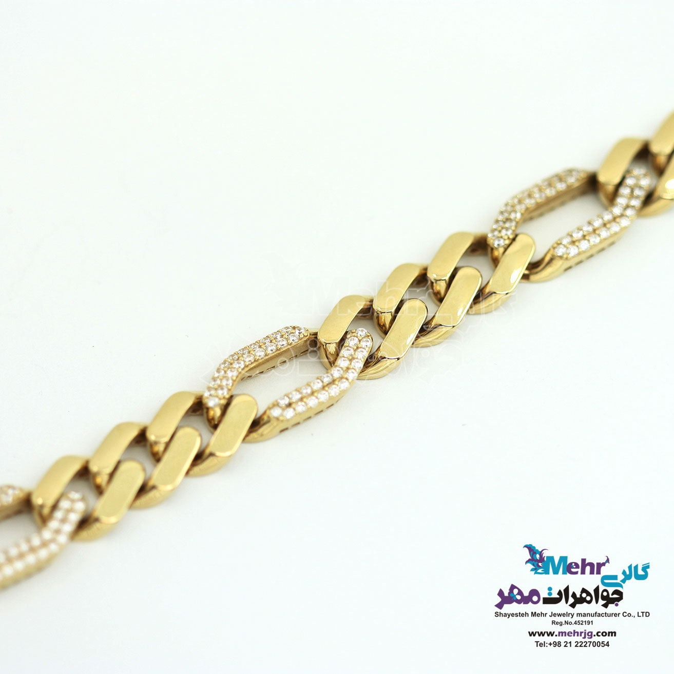 دستبند طلا - طرح کارتیه