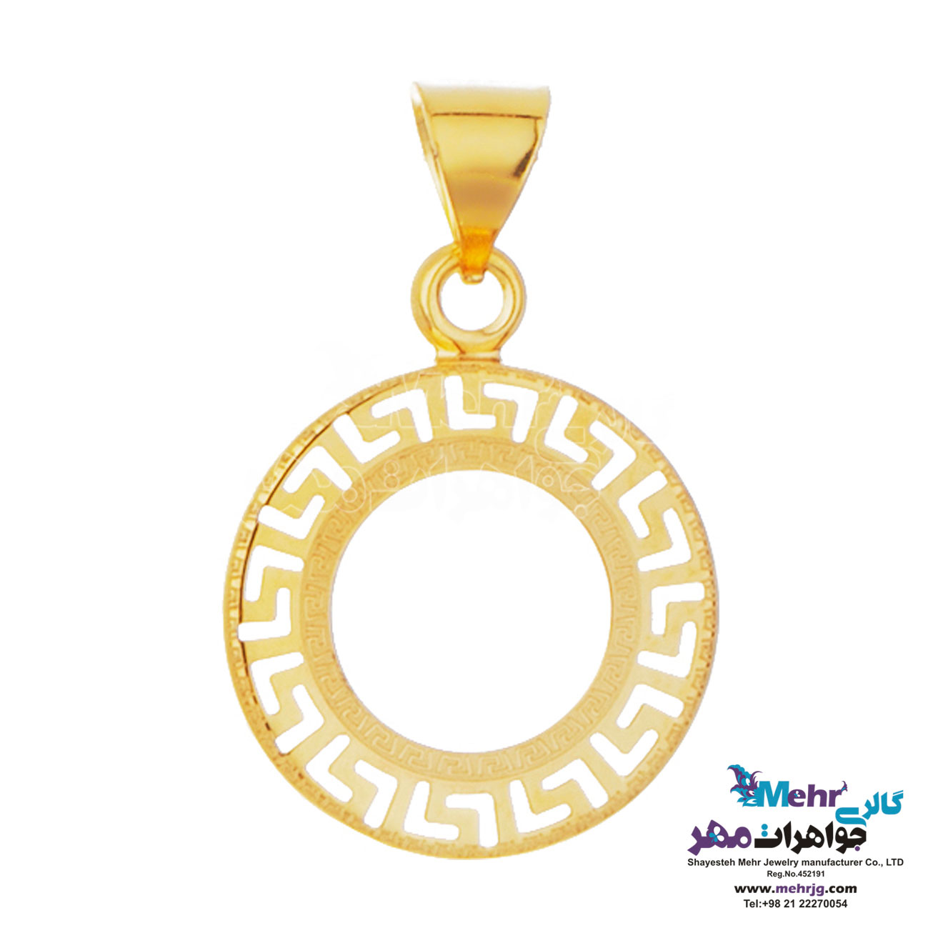 آویز طلا - طرح ورساچه