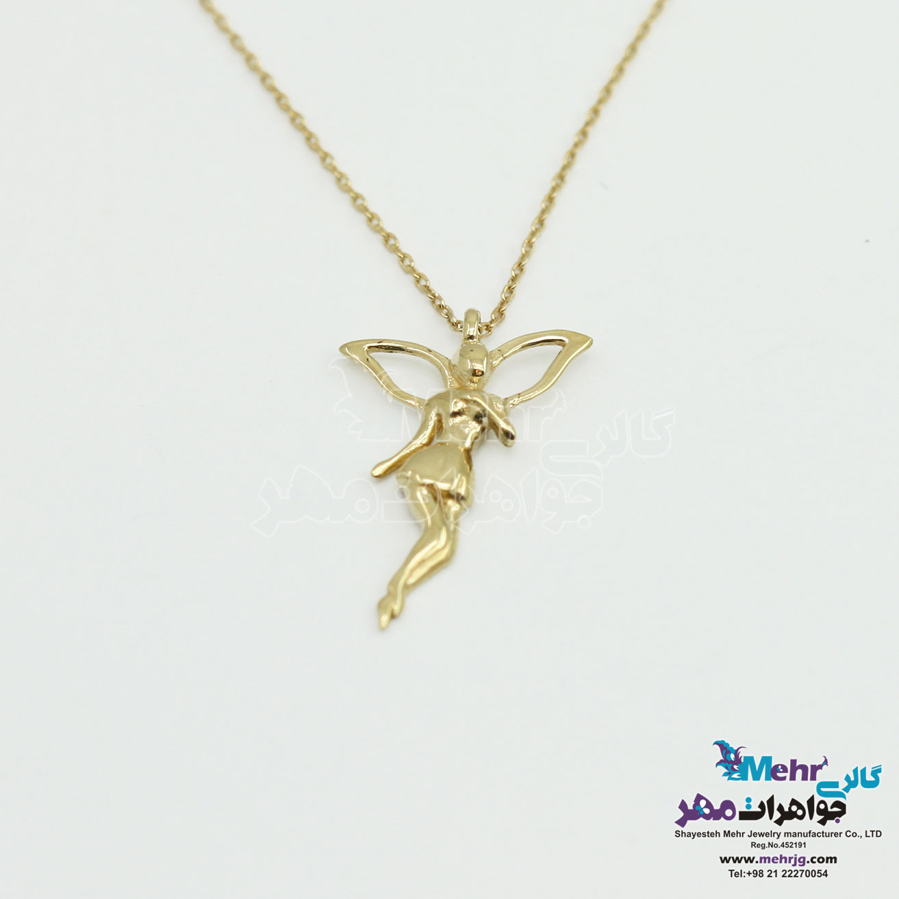 گردنبند طلا - طرح فرشته