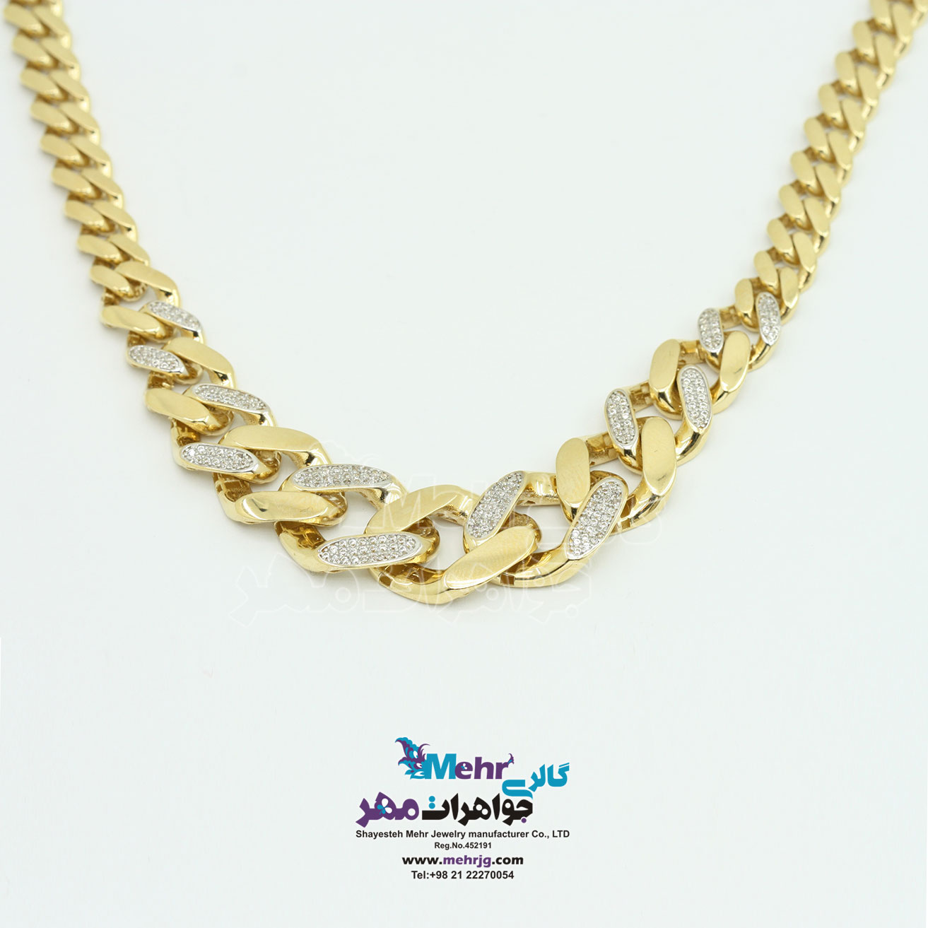 گردنبند طلا - طرح کارتیه