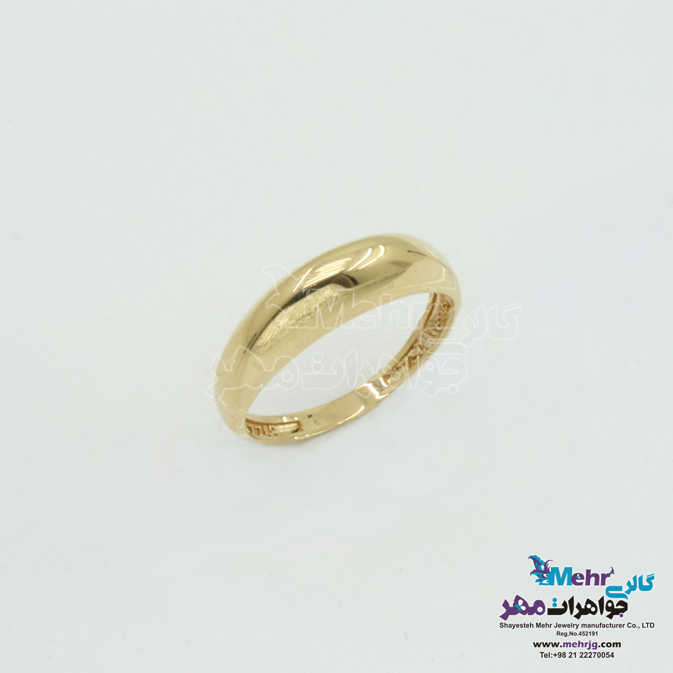 انگشتر طلا - طرح دامله