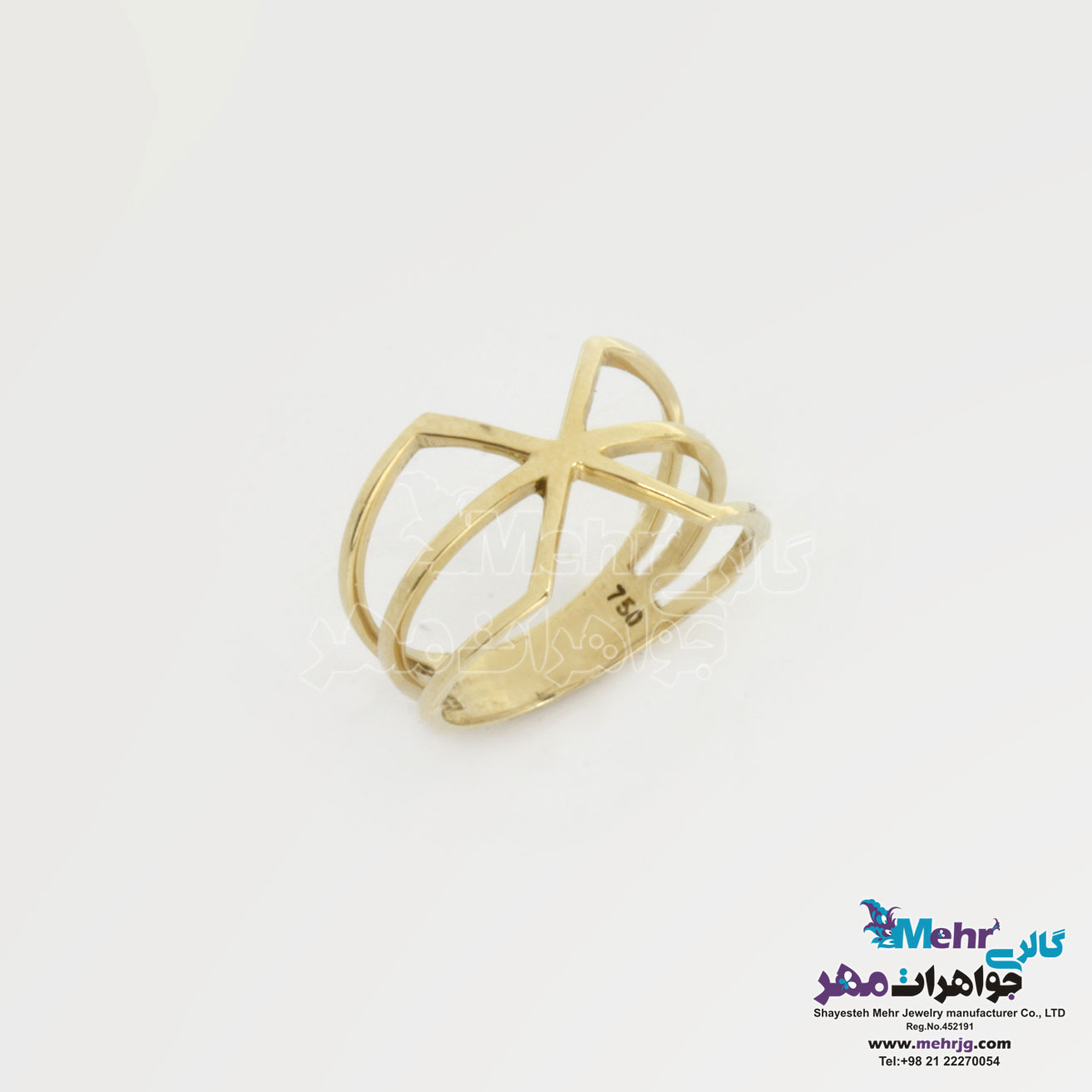 انگشتر طلا - طرح اسپایدر