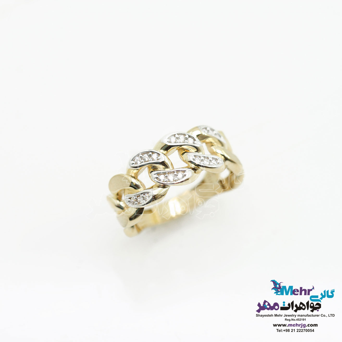 انگشتر طلا - طرح کارتیه