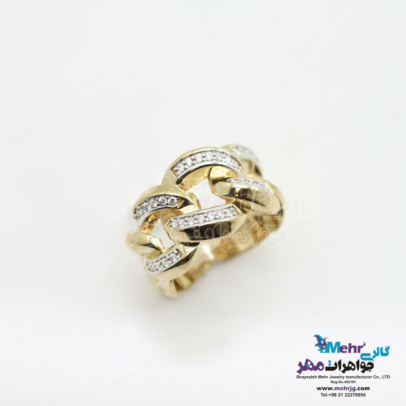 انگشتر طلا - طرح کارتیه