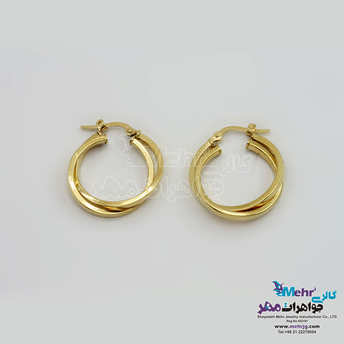 گوشواره طلا - طرح دایانا