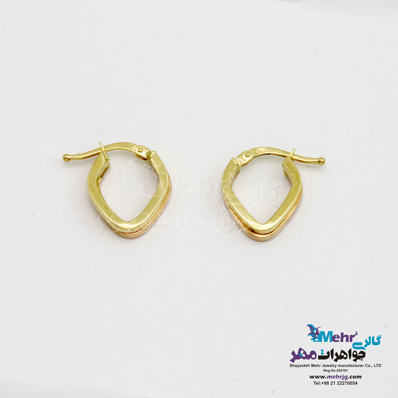 گوشواره طلا - طرح دایانا