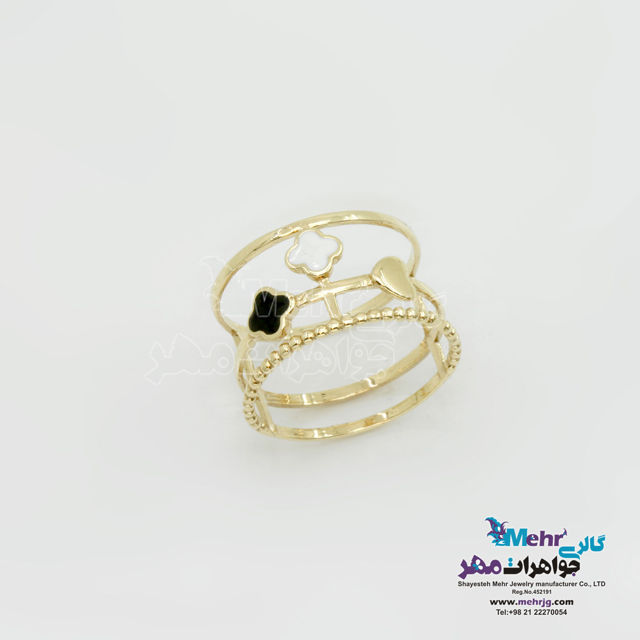 انگشتر طلا - طرح ونکلیف