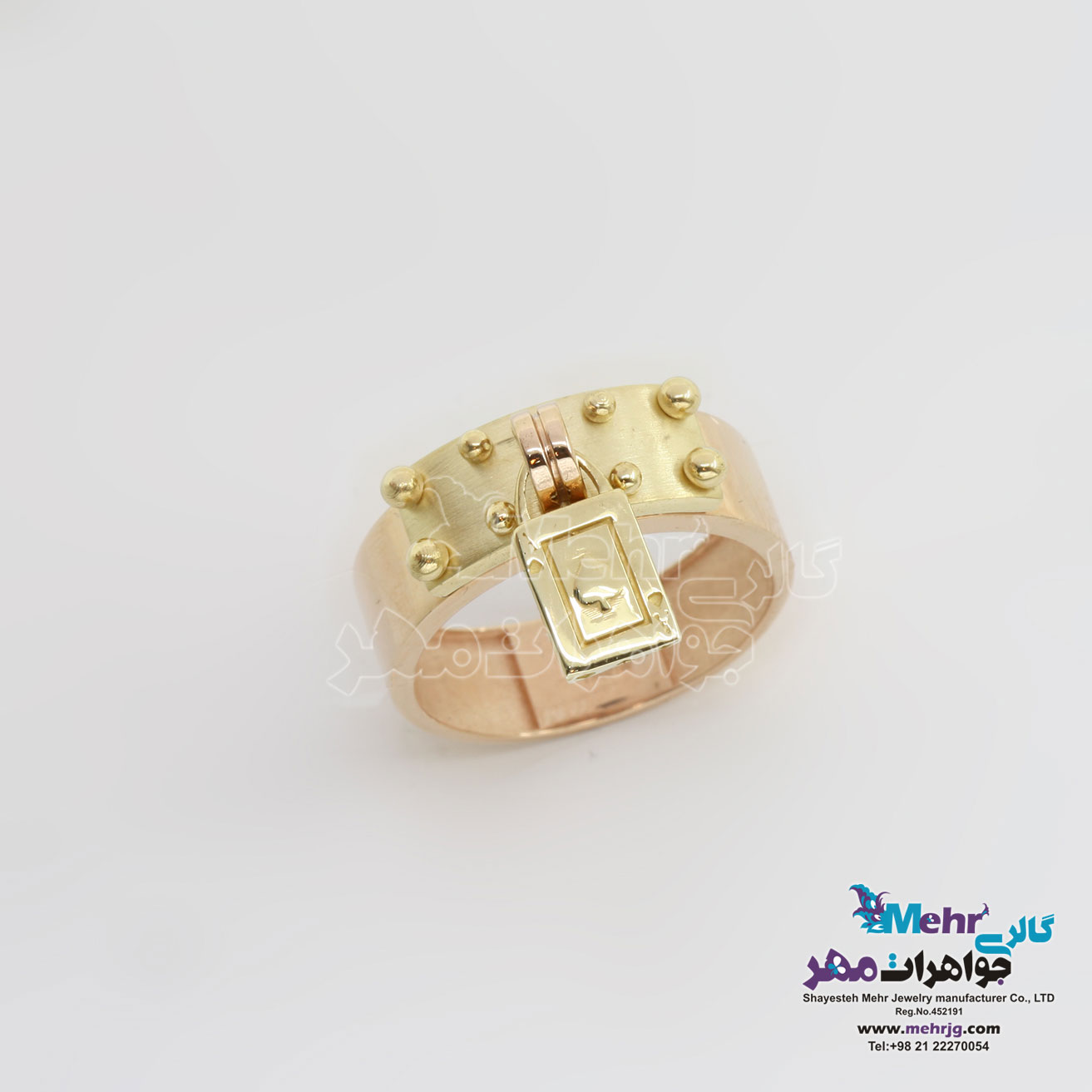 انگشتر طلا - طرح کلئوپاترا