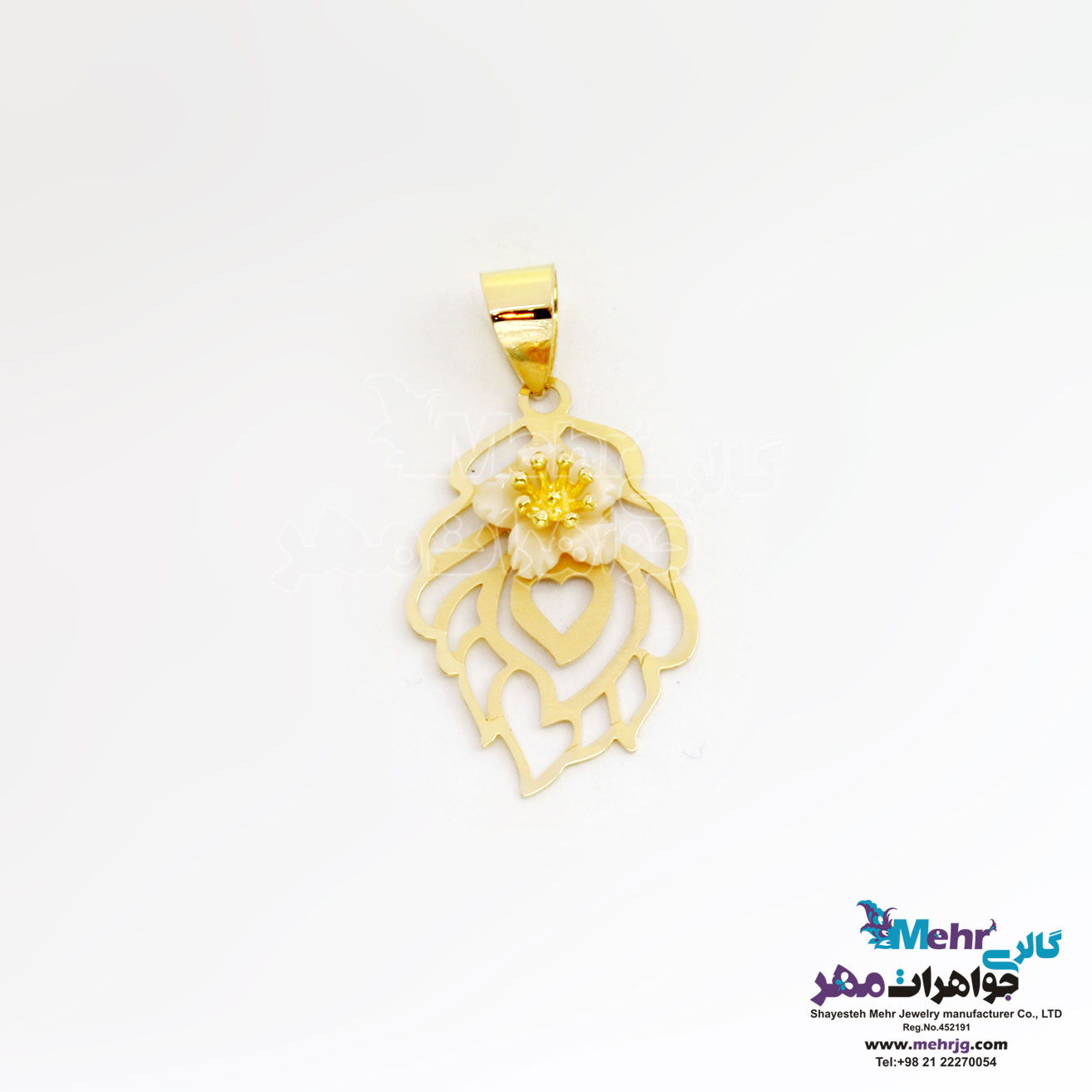 آویز طلا - طرح شراره