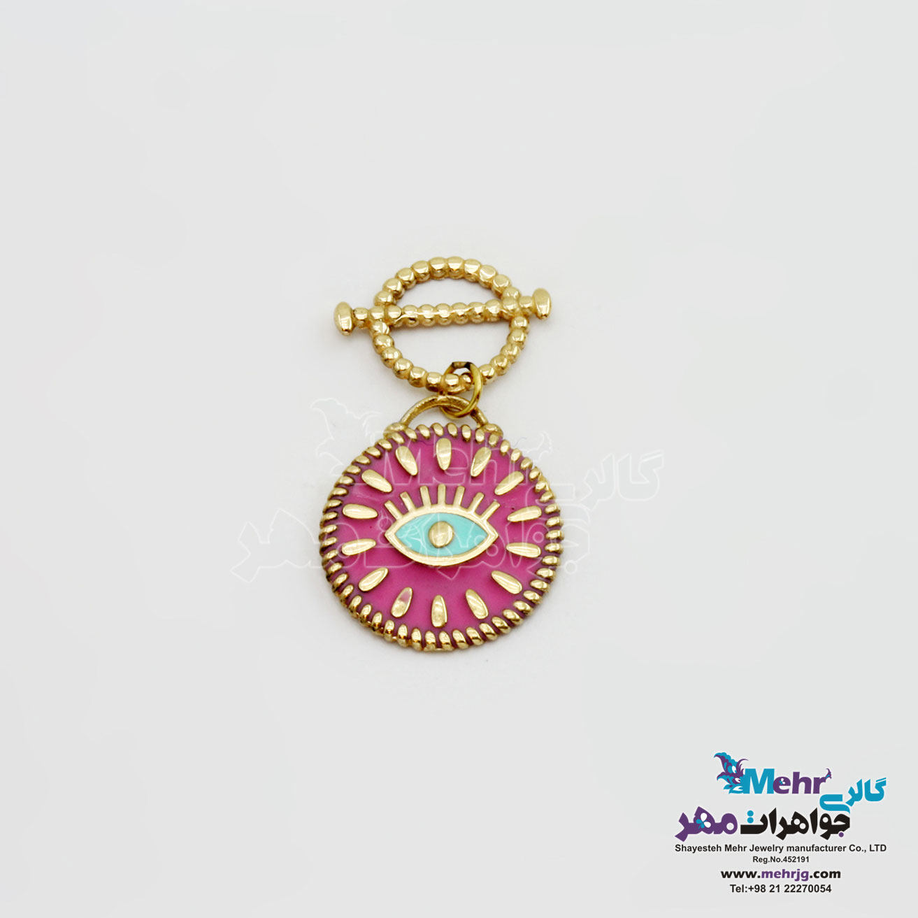 آویز طلا - طرح چشم نظر