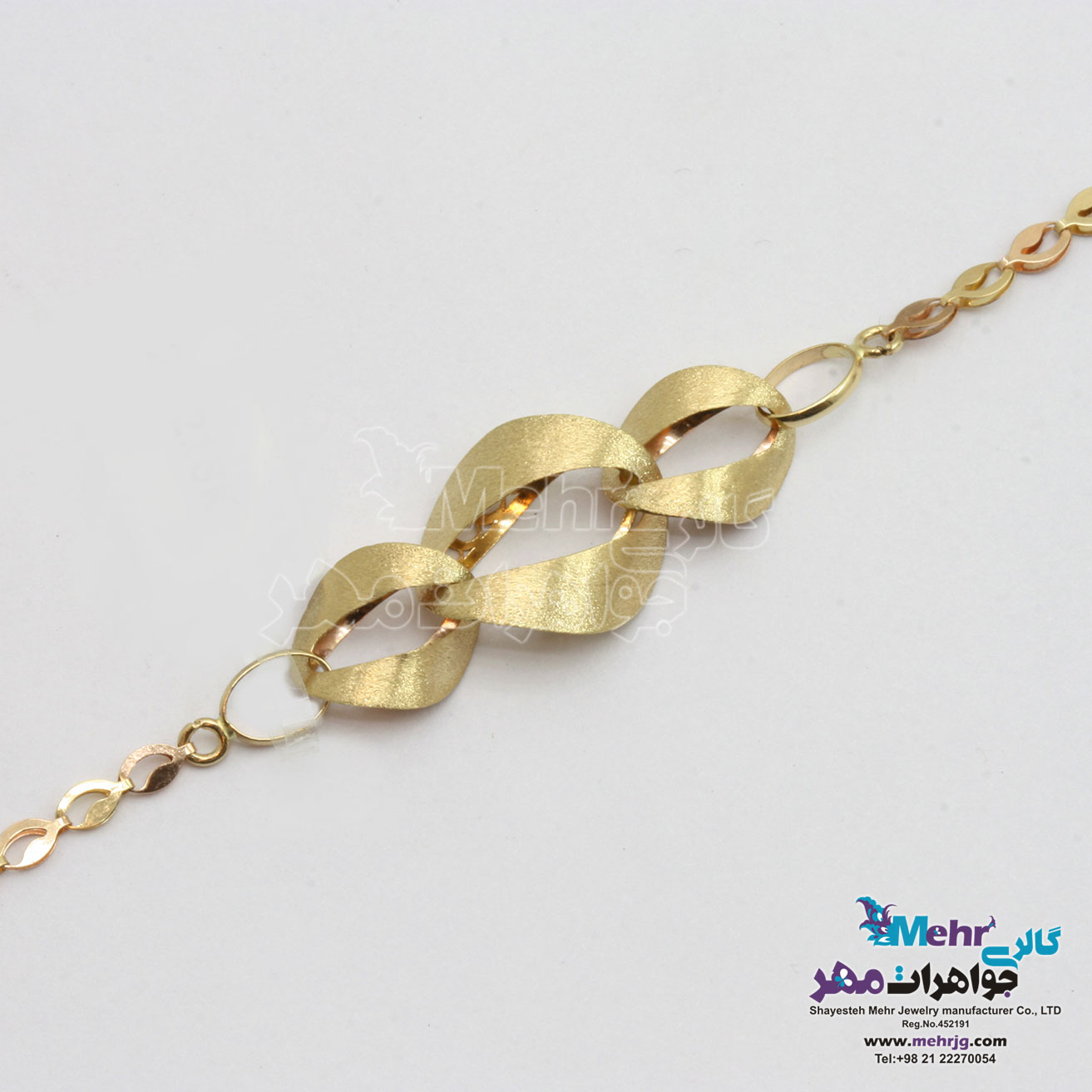 دستبند طلا - طرح کارتیه