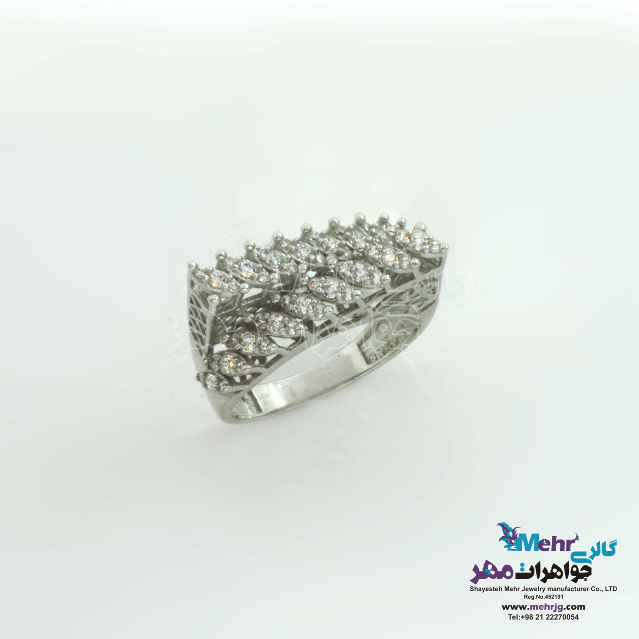 انگشتر طلا - طرح خطی