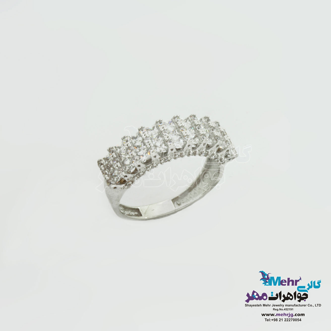 انگشتر طلا - طرح خطی